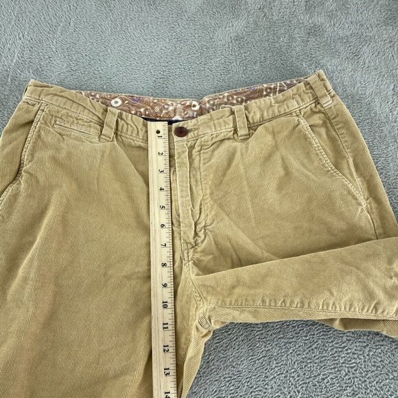 Bonobos Mens Athletic Boot Corduroy Pants 35/32 Beige 100% Cotton 5813 - Picture 6 of 11